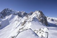 Snow-Covered Alps: Europe's Majestic Mountain Range 002