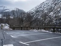 Gloomy Winter Day in the French Alps - 001