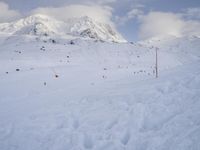 Alps France Tourist Attraction - Winter Ski 004