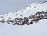 Alps in France: Winter Landscape Mountains