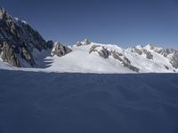 The Alps: A Breathtaking Landscape of Mountains and Clear Skies