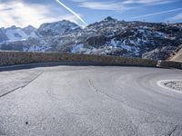 The Majestic Alps: A Winter Landscape of Mountain Ranges