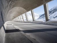 Snow-Capped Mountains in the Alps: A Breathtaking Landscape