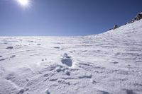 Alps Mountain Landscape Snow Skiing 001