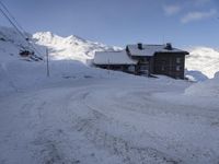 Alps Mountain Road in European Landscape-001