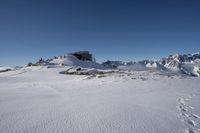 Alps Open Space Overlooking Aiguille du Midi