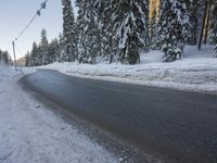 Winter Landscape in the Alps: Snow-Covered Mountains and Nature