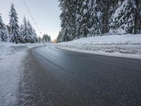 Winter Landscape in the Alps: Snow-Covered Mountains and Nature