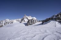 Alps: Snow-Covered Mountains and Winter Glaciers