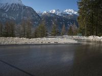 Alps Switzerland Snow Covered Mountains 002