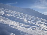 Winter Mountains in the Alps of Switzerland