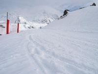 The Alps: A Tourist Attraction for Skiing on Snowy Slopes