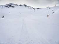 Winter Landscape in the French Alps