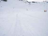 Winter Landscape in the French Alps