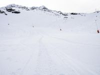 Winter Landscape in the French Alps