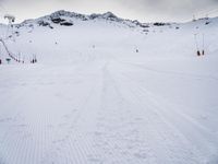 Winter Landscape in the French Alps