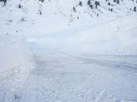 Winter landscape in the Alps, Germany