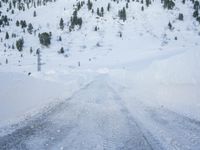 Winter landscape in the Alps, Germany