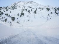 Winter landscape in the Alps, Germany