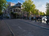 Amsterdam City Life: A Bridge and a Bicycle