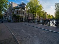 Amsterdam City Life: A Bridge and a Bicycle