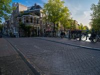 Amsterdam City Life: A Bridge and a Bicycle