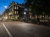 Amsterdam City: Street Lights at Night and Urban Design