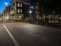 Amsterdam City: Street Lights at Night and Urban Design