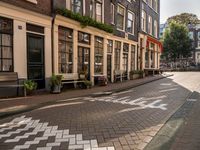 Amsterdam City Streets: Cafes and Shops