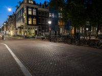 Amsterdam Night Cityscape: Exploring the European Urban Design