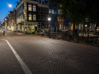 Amsterdam Night Cityscape: Exploring the European Urban Design