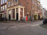 Amsterdam Residential Area: Storefronts and Charming Streets