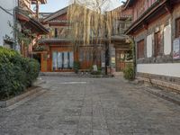 Ancient Alleyway Architecture in Yunnan, China