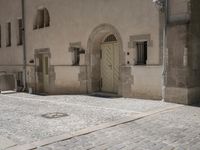 Ancient Architecture in the City Streets