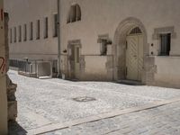 Ancient Architecture in the City Streets