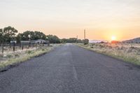 Antonito, Colorado: Agriculture and Farm at Sunrise