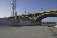 Arch Bridge Over the Los Angeles River