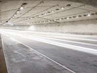 Architectural Night in SF: Concrete Street Under Artificial Light