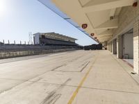 Architectural Panorama: A Closeup of a Concrete Building