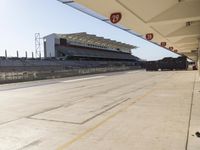 Architectural Panorama: A Closeup of a Concrete Building