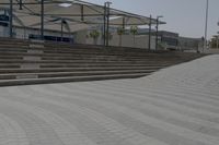 Architectural Structure in Abu Dhabi, UAE