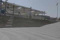 Architectural Structure in Abu Dhabi, UAE