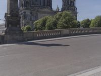 Classic Architecture in Berlin: A Bridge in an Urban Setting