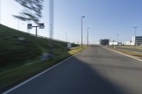 Architecture in Berlin, Germany: Asphalt and Clear Sky