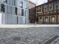 Architecture in Berlin, Germany: Cobblestone Streets 001