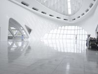 the roof of a building with multiple windows is white in color and has metal rods