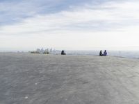 Arctic City: Winter Skyline with a View of Water