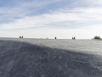 Arctic City: Winter Skyline with a View of Water