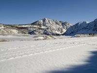 Arctic Road Mountain Landscape Winter 001