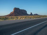 Arizona: Monument Valley Road at Dawn